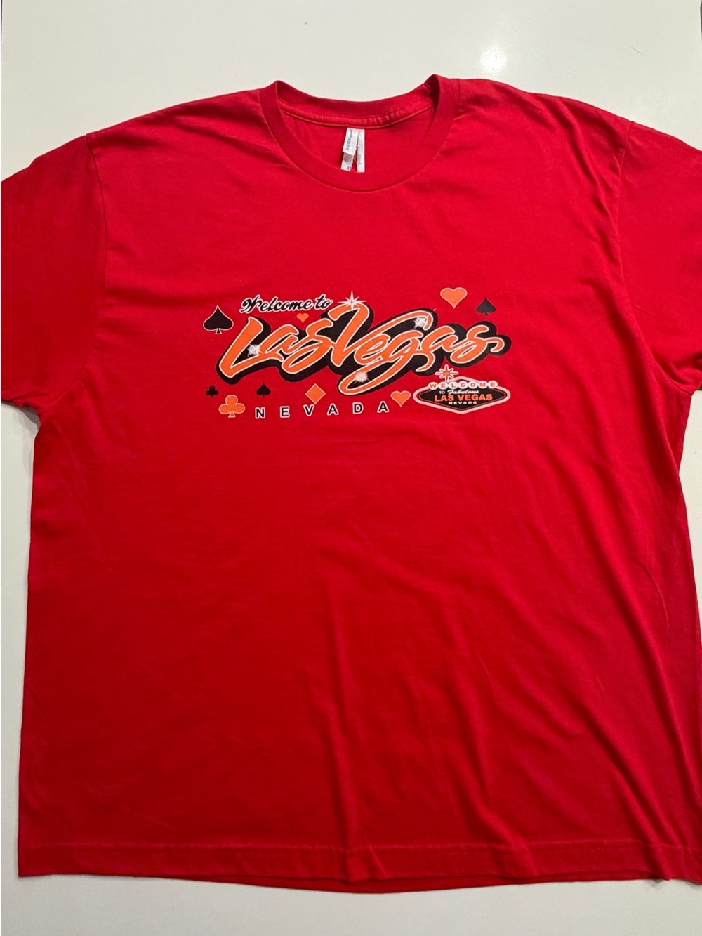 Men's Las Vegas Nevada Graphic Tee - Red